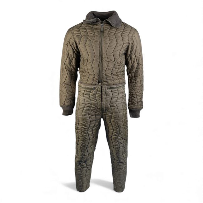 Salopeta / Captuseala matlasata de iarna pentru motociclisti - Surplus Militar Armata Germana - Verde Olive - Ca Noua