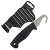 CUTIT BELLY OPENER - CU TEACĂ EASY CLEAN - MORAKNIV® - NEGRU