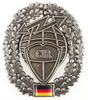 INSIGNA GENUINE GERMAN ARMY METAL BERET BADGE CIR