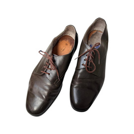 Pantofi din piele - Surplus militar Armata Romana - Maro - In stare buna