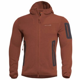 HANORAC FLEECE CU FERMOAR - "FALCON PRO" - PENTAGON® - Roșu Cărămiziu
