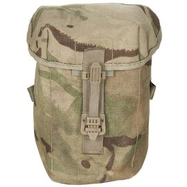 WATER BOTTLE POUCH - MTP CAMO - MILITARY SURPLUS FROM BRITISH ARMY - USED
