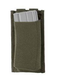 LOW PROFILE ELASTIC SINGLE MAGAZINE POUCH - DEFCON 5® - OD GREEN