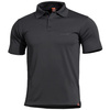 POLO SHIRT - ANASSA - PENTAGON - BLACK