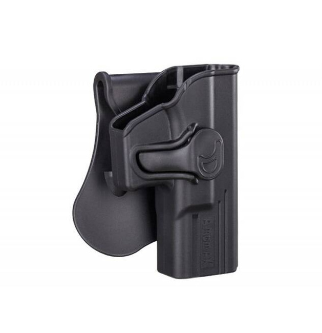 TOC RIGID PENTRU PISTOL G 19/23/32 - NEGRU - STANGA - AMOMAX