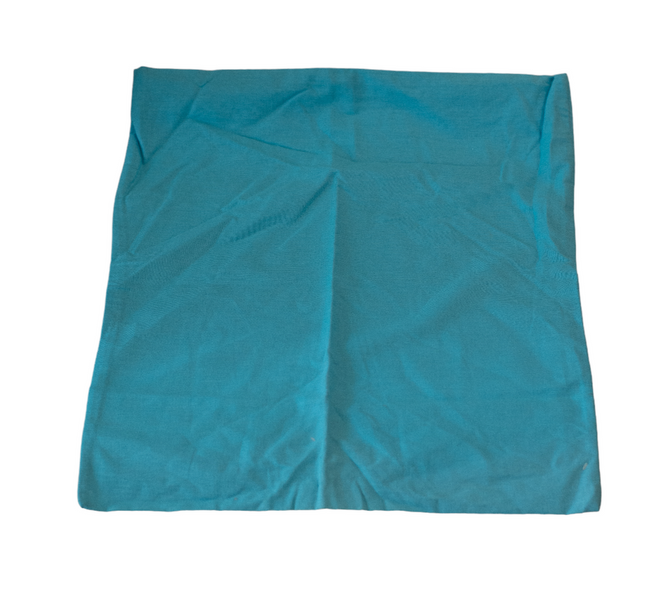 Fata de pernă albastra/neagra - Surplus Militar de la Armata Romana - 40x45 cm - Ca noua