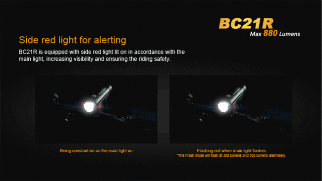 Flashlight Fenix BC21R