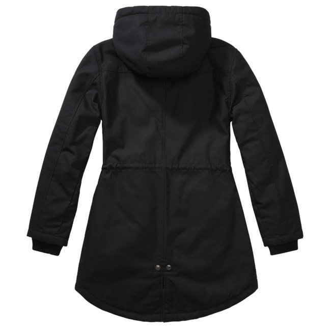 WOMEN'S PARKA JACKET - MARSH LAKE - BLACK- BRANDIT