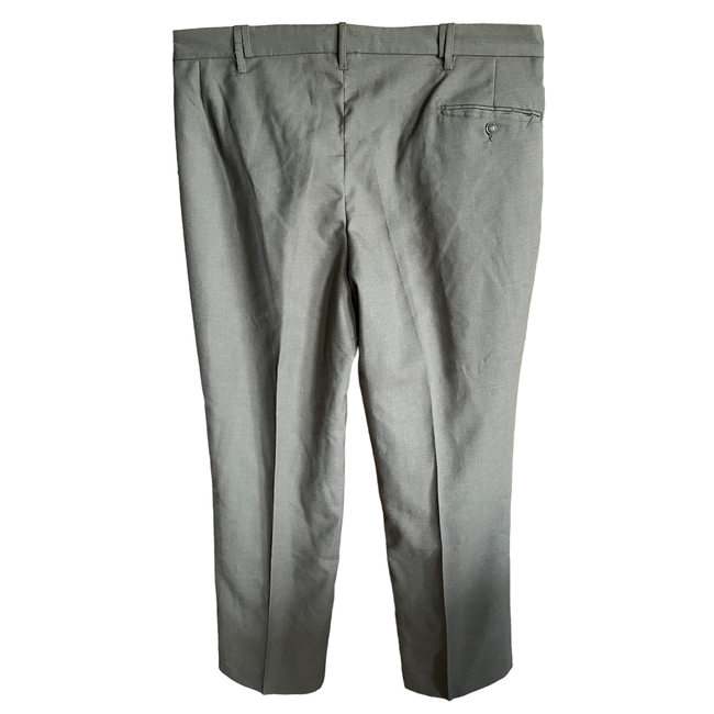 Pantaloni romanesti cu elastic - Military Surplus - Maro/Olive - in stare buna