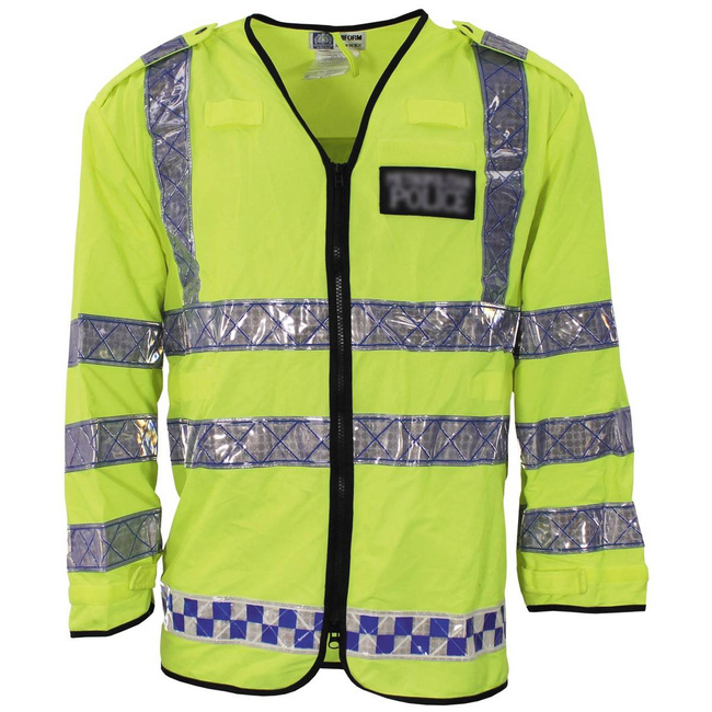 GB JACKET - SIGNAL YELLOW - WITH REFLECTOR - USED