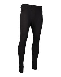 BLACK ′MONT′ MERINO LONG JOHN