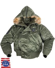 US CORINTH SAGE GREEN N2B FLIGHT JACKET