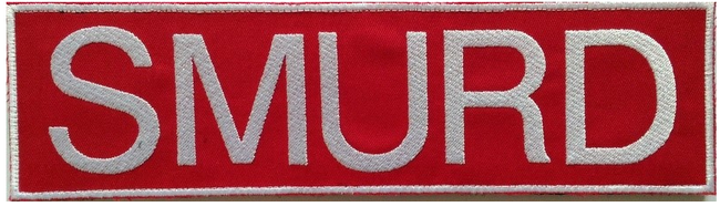 Emblema SMURD spate (mesaj personalizat)