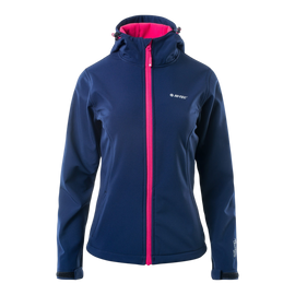 JACHETA SOFTSHELL LADY CARIA II PENTRU FEMEI - BLEUMARIN/ ROZ - MAGNUM