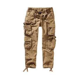 Pure Slim Fit Cargo Trousers for Men - Beige - Brandit