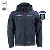 JACHETA IARNA SOFTSHELL CU CAPTUSEALA - M-TAC - BLEUMARIN - CU INSEMNE - IJJ JANDARMERIA