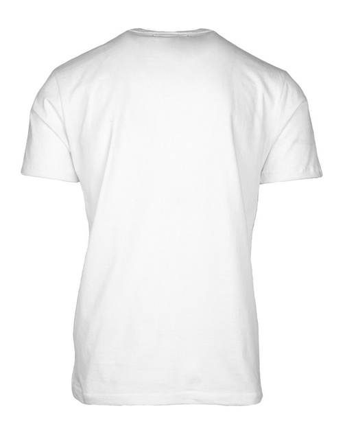 Tricou maneca scurta - Double Red - All Logo alb