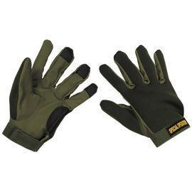 Manusi OD verde din neopren Model: SPECIAL OPERATION