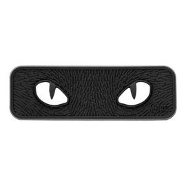 PATCH CAT EYES 3D PVC - BLACK - M-TAC