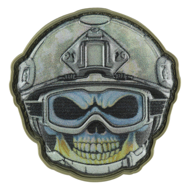 PATCH 3D EMOJI NR. 5 PVC - OLIVE - M-TAC