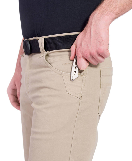 PANTALONI SCURTI - "ROGUE HERO" - Pentagon® - GRI CINDER