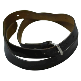 CUREA MILITARA DIN PIELE NATURALA - CU CATARAMA - UZATA - SURPLUS ARMATA ROMANA