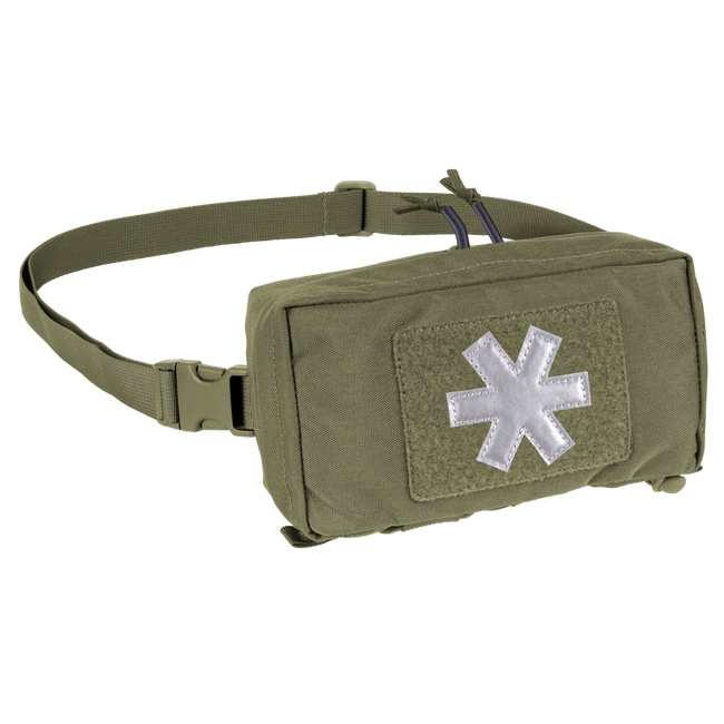 SET POUCH SI INSERTIE PENTRU TRUSA DE PRIM AJUTOR - MODULAR INDIVIDUAL MED KIT - Helikon-Tex - VERDE ADAPTIV