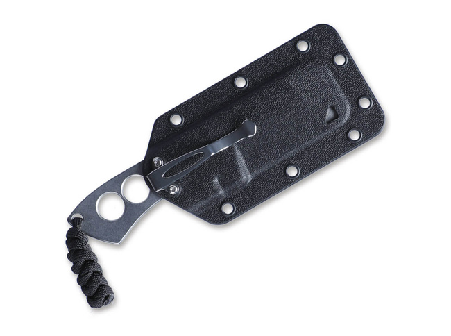 FIXED BLADE KNIFE RAZEL CHISEL - SILVER