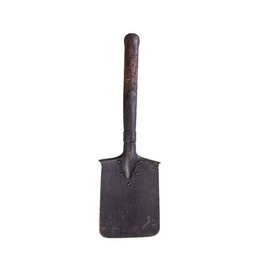 FIELD SHOVEL WITHOUT SAW EDGE - AUSTRIAN MILITARY SURPLUS WW I - USED