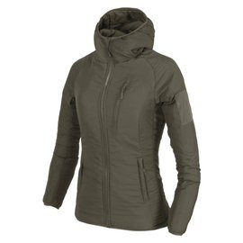 JACHETA CU GLUGA PENTRU FEMEI - WOLFHOUND - Climashield Apex - Helikon-Tex - VERDE TAIGA