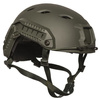 US OD ′FAST′ W/RAIL PARATROOPER HELMET