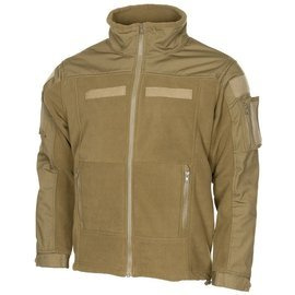 JACHETA "COMBAT" MFH - FLEECE - COYOTE TAN