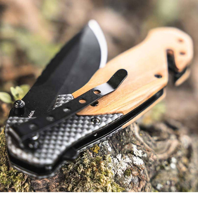 CUTIT DE BUZUNAR BLOMKVIST OLIVE - MAGNUM BY BOKER