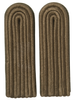 East Germ.Brown Epaulets Offic.piping