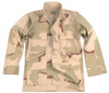 US 3 Colour Desert R/S BDU FIELD JACKET