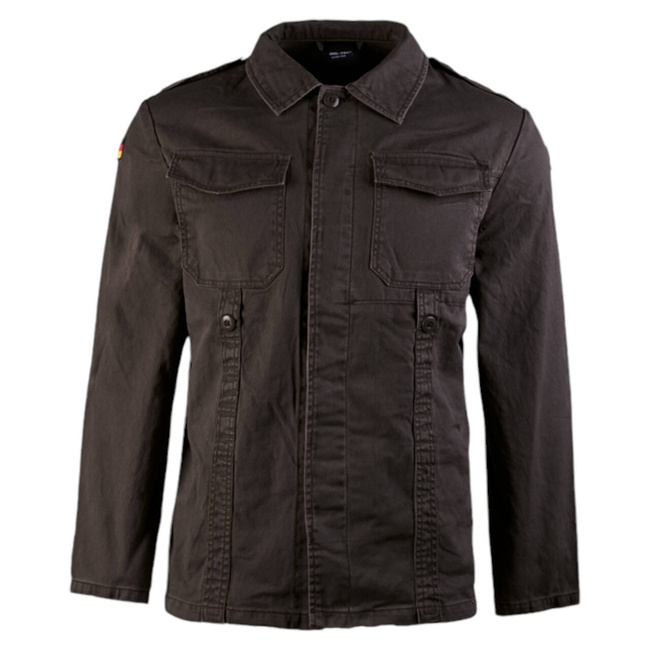 GERMAN Black OLD STYLE MOLESKIN FIELD JACKET