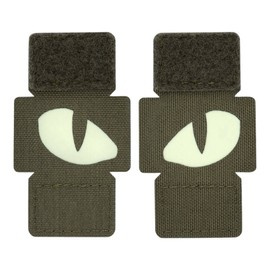PATCH TIGER EYES LASER CUT (PERECHE) - RANGER GREEN - M-TAC