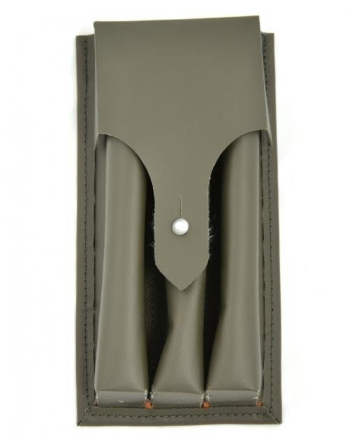 GERMAN ARMY O.D. PLASTIC AMMO. BAG LIKE AS NEW