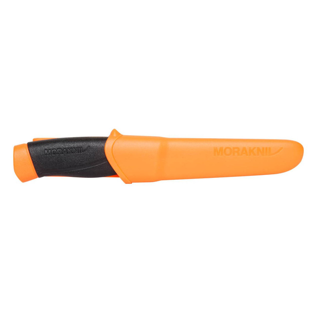 FIXED BLADE KNIFE - COMPANION HEAVYDUTY F (C) - CARBON STEEL - MORAKNIV - ORANGE