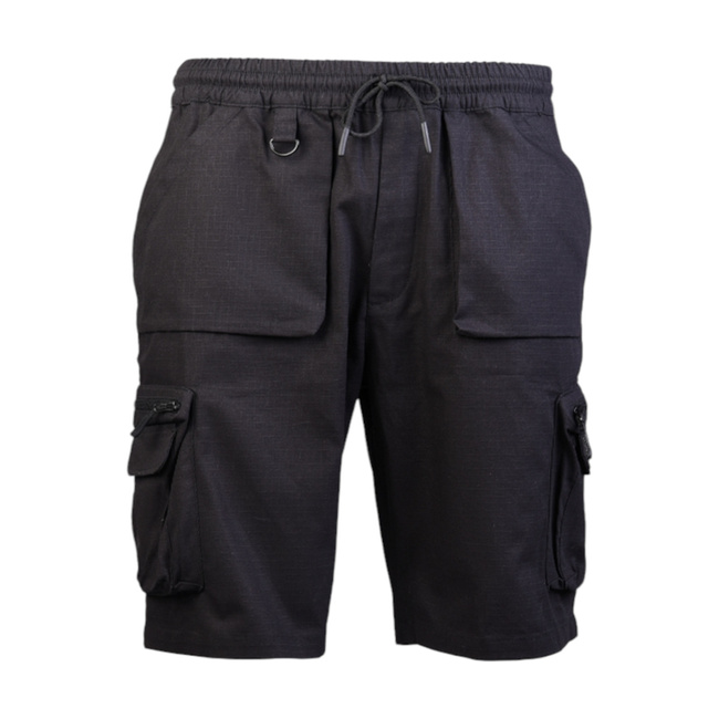 COTTON SHORTS - RIPSTOP - URBAN EXPLORER - BLACK - MIL-TEC