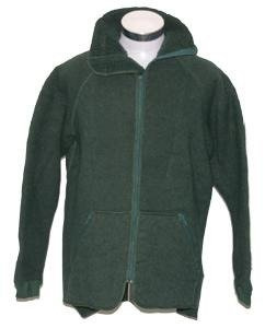 JACHETA FLEECE, VERDE - SURPLUS MILITAR DE LA ARMATA OLANDEZA - UZATA