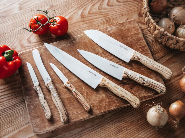 CUTIT DE BUCATARIE "TENERA CHEF'S KNIFE LARGE ICE BEECH" - BOKER