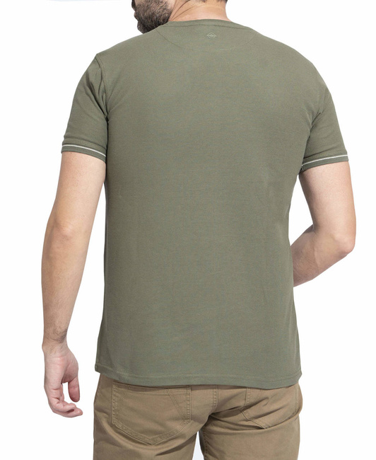 TRICOU - "LEVANTES CREWNECK STRIPES" - PENTAGON® - BLEUMARIN