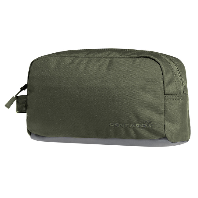TOILETRY BAG - RAW TRAVEL KIT - Pentagon - OLIVE