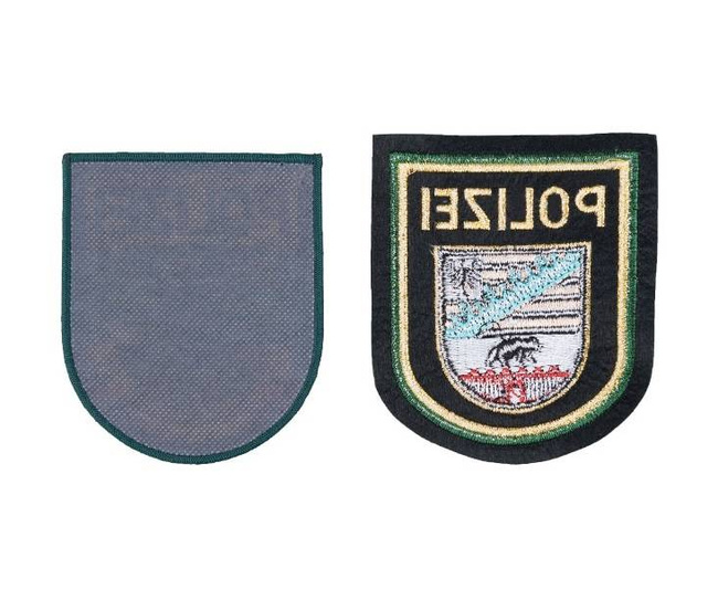POLICE BADGE SAXONY-ANHALT - LIKE NEW