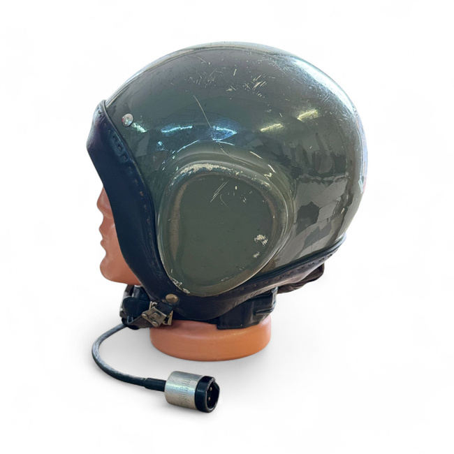 Original Czech Air Force Helmet - Military Surplus - Green - Used