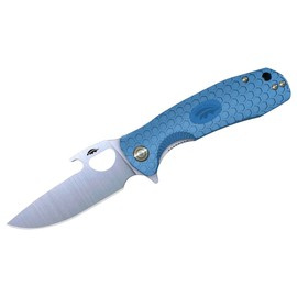 CUTIT DE BUZUNAR OPENER - Honey Badger - BLUE Cr13MoV DP - SMALL