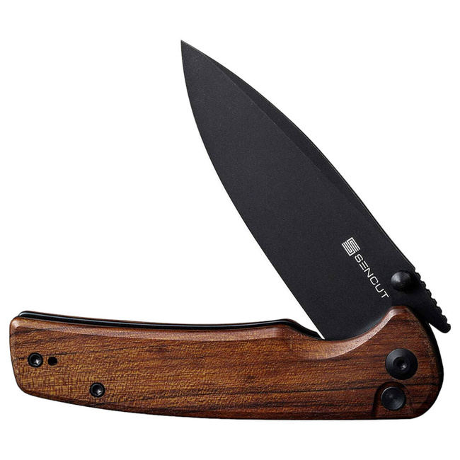 POCKET KNIFE - "SENCUT Sachse Guibourtia Black" - Böker