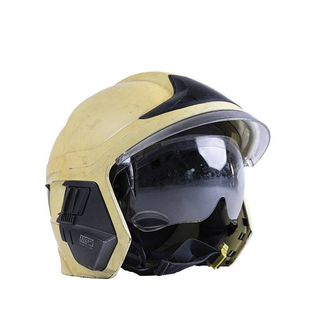 Casca de pompier/Moto - Bullard Magma/MSA - Surplus militar armata germana - Uzata