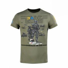 T-SHIRT DARK SIDE - LIGHT OLIVE - M-TAC